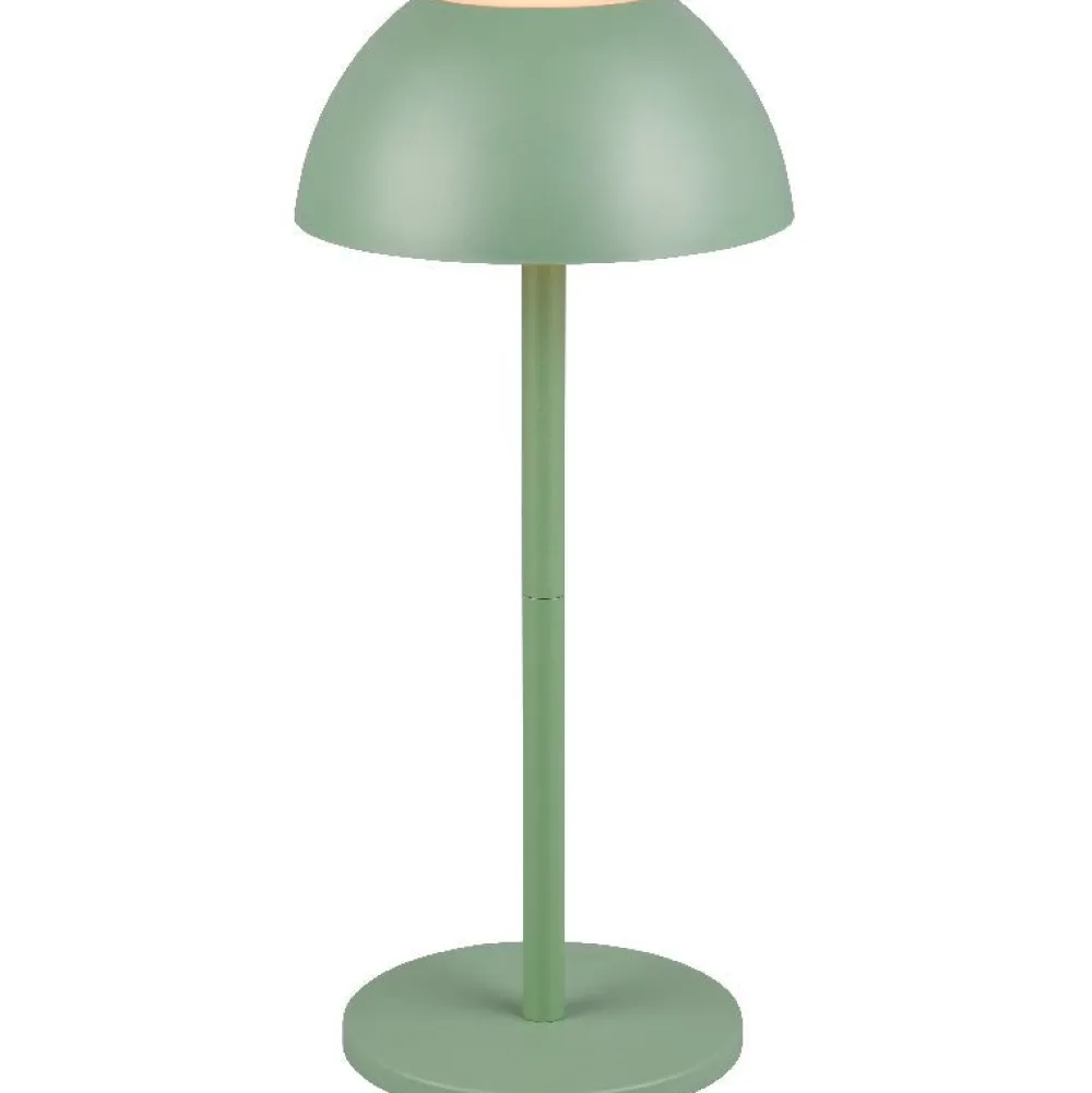 Clearance Trio LED-ulkopöytävalaisin Ricardo, mattavalkoinen, ladattava