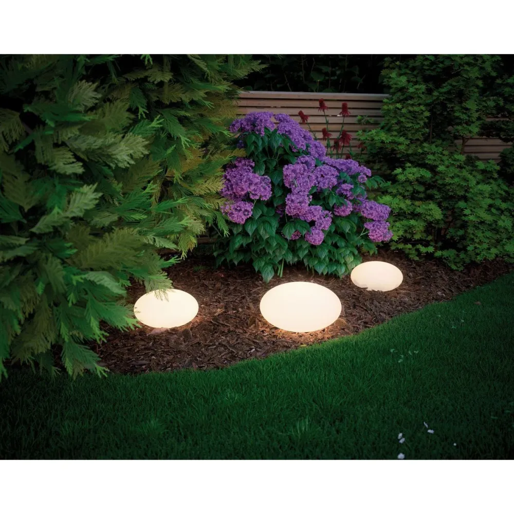 Outlet Paulmann LED-ulkovalaisin Plug & Shine Stone, IP67, 3000K, valkoinen