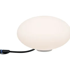 Outlet Paulmann LED-ulkovalaisin Plug & Shine Stone, IP67, 3000K, valkoinen