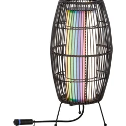 Sale Paulmann LED-ulkovalaisin Plug & Shine Basket, Smart Home Zigbee 3.0, IP44, RGBW, musta