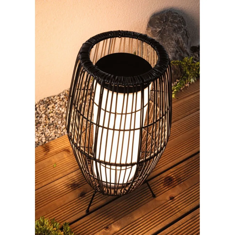 Sale Paulmann LED-ulkovalaisin Plug & Shine Basket, Smart Home Zigbee 3.0, IP44, RGBW, musta