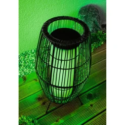 Sale Paulmann LED-ulkovalaisin Plug & Shine Basket, Smart Home Zigbee 3.0, IP44, RGBW, musta