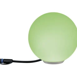 Clearance Paulmann LED-ulkovalaisin Plug & Shine Globe, Smart Home Zigbee 3.0, IP65, RGBW+, valkoinen