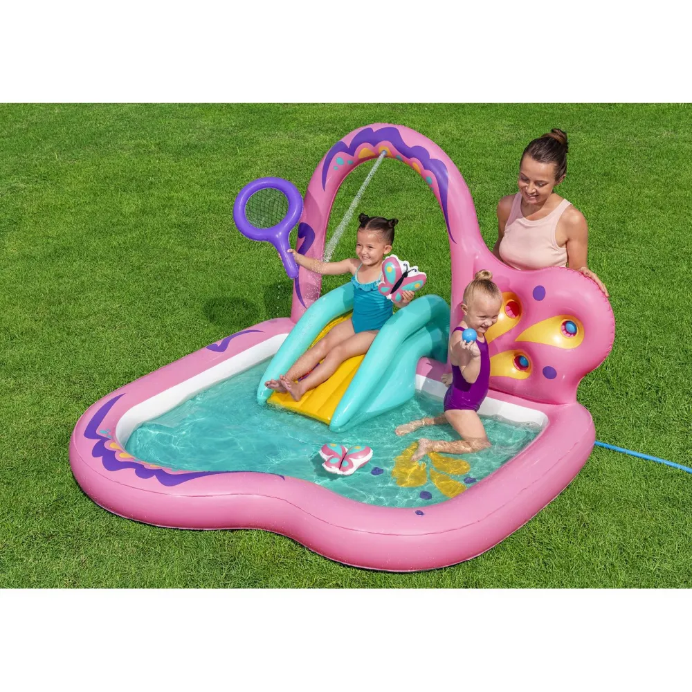 New Bestway Leikkiallas Butterfly Wonder, 1.80m x 1.80m x 1.17m