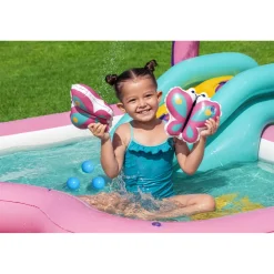 New Bestway Leikkiallas Butterfly Wonder, 1.80m x 1.80m x 1.17m