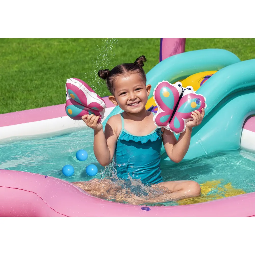 New Bestway Leikkiallas Butterfly Wonder, 1.80m x 1.80m x 1.17m