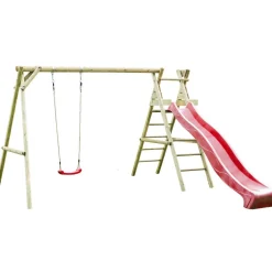 Discount Palmako Leikkiteline Holger sis. 2 keinua + kiipeilyteline