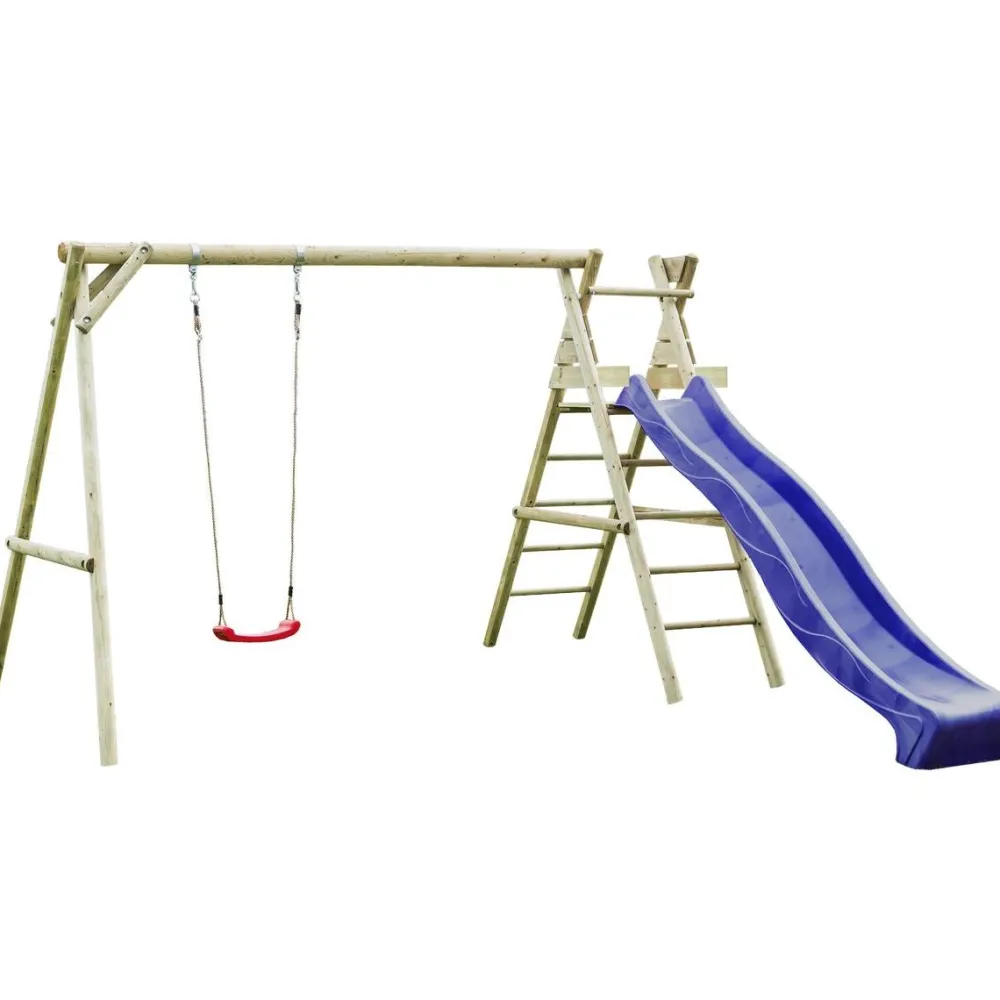 Discount Palmako Leikkiteline Holger sis. 2 keinua + kiipeilyteline