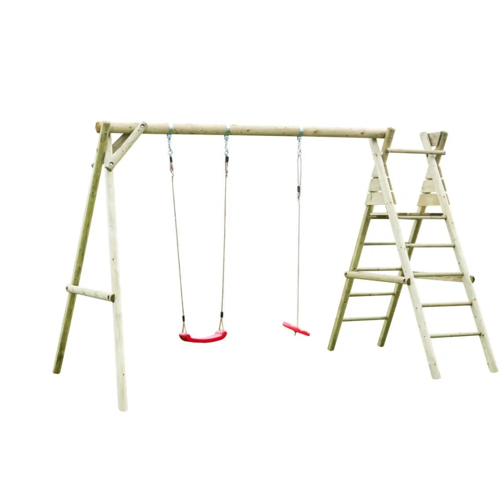 Discount Palmako Leikkiteline Holger sis. 2 keinua + kiipeilyteline