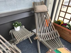 Best EcoFurn Lepotuoli Ekotuoli mänty harmaa