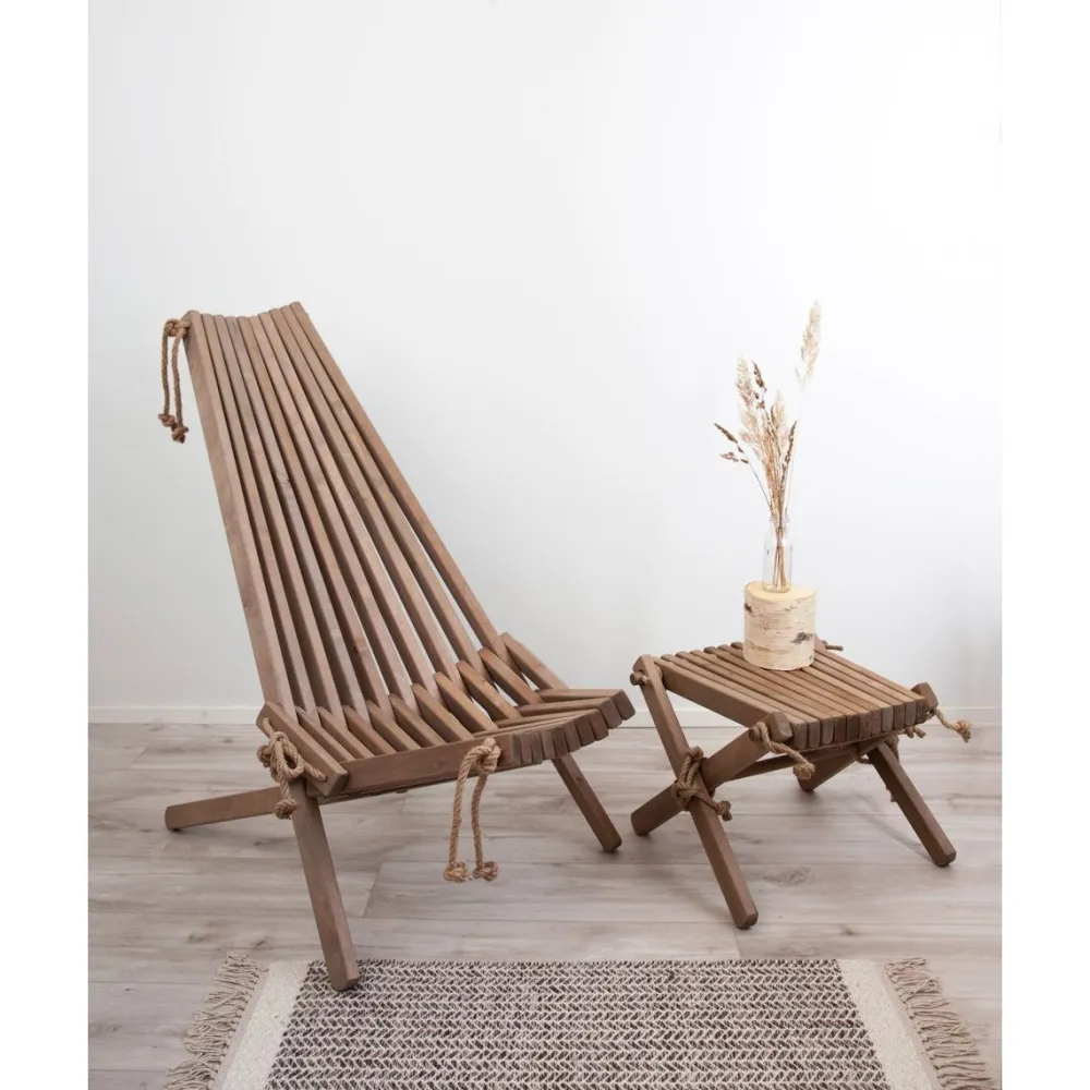 Sale EcoFurn Lepotuoli Ekotuoli tervaleppä öljytty greige