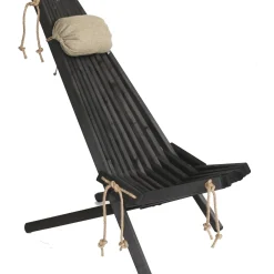 Discount EcoFurn Lepotuoli Ekotuoli tervaleppä musta