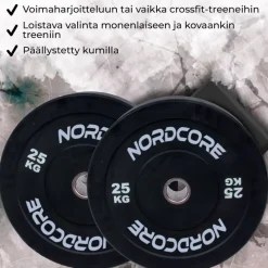 Best Nordcore Levypainot Core Bumper, 5-25kg, 2kpl