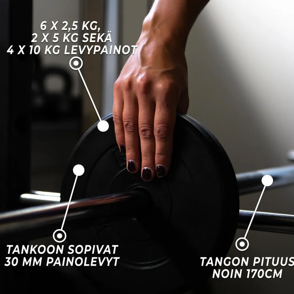 Outlet Fit'n Shape Levytankosarja 75kg