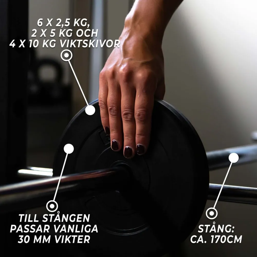 Outlet Fit'n Shape Levytankosarja 75kg