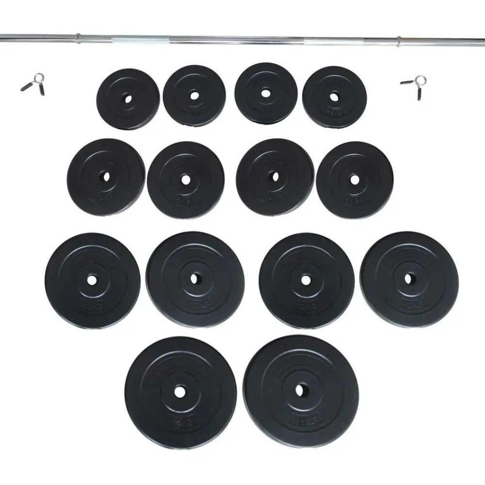 Discount Fit'n Shape Levytankosarja 110kg, musta