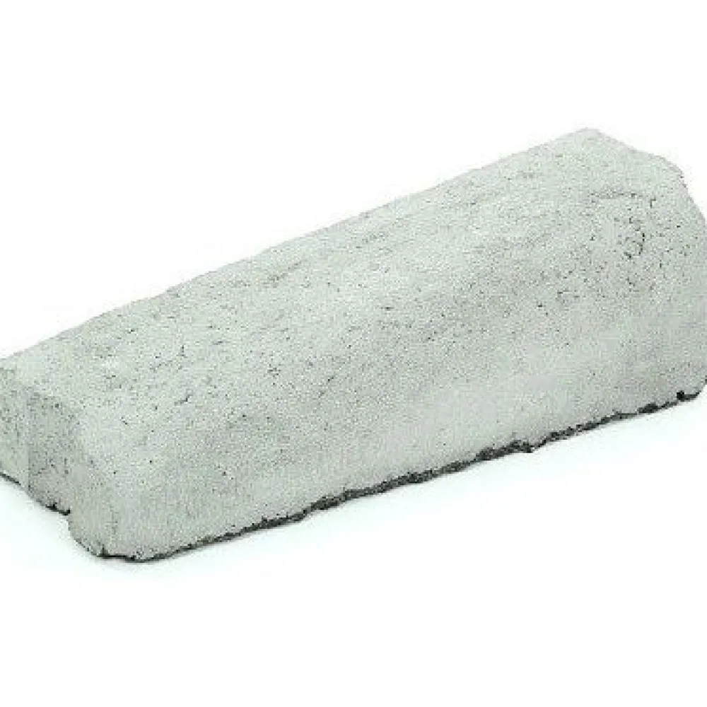 Outlet Rudus Liimattava madalluskivi 12>6 cm vasen 390x130 mm sileä harmaa