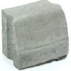 Clearance Rudus Liimattava reunakivi kaarre R1000 kupera 195x130x160 mm sileä harmaa