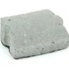 Rudus Liimattava reunakivi kaarre R1000 kupera 195x130x80 mm sileä harmaa