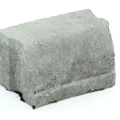 Clearance Rudus Liimattava reunakivi kaarre R1000 kovera 195x130x120 mm sileä harmaa