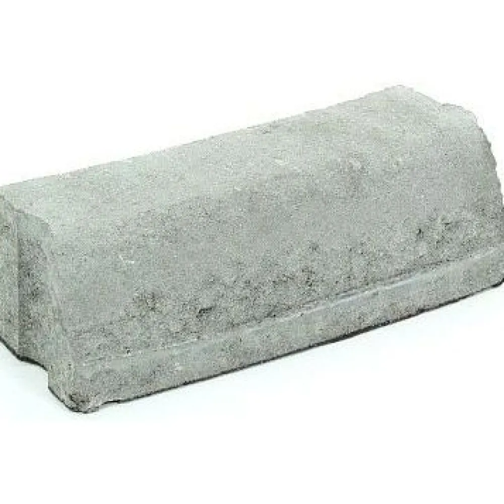 Hot Rudus Liimattava reunakivi kaarre R2500 kupera 390x130x120 mm sileä harmaa