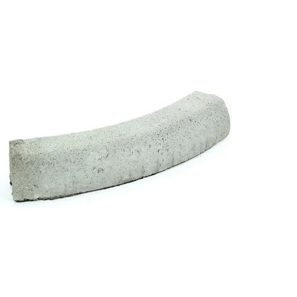 Discount Rudus Liimattava reunakivi kaarre R1000 kupera 523x130x120 mm sileä harmaa