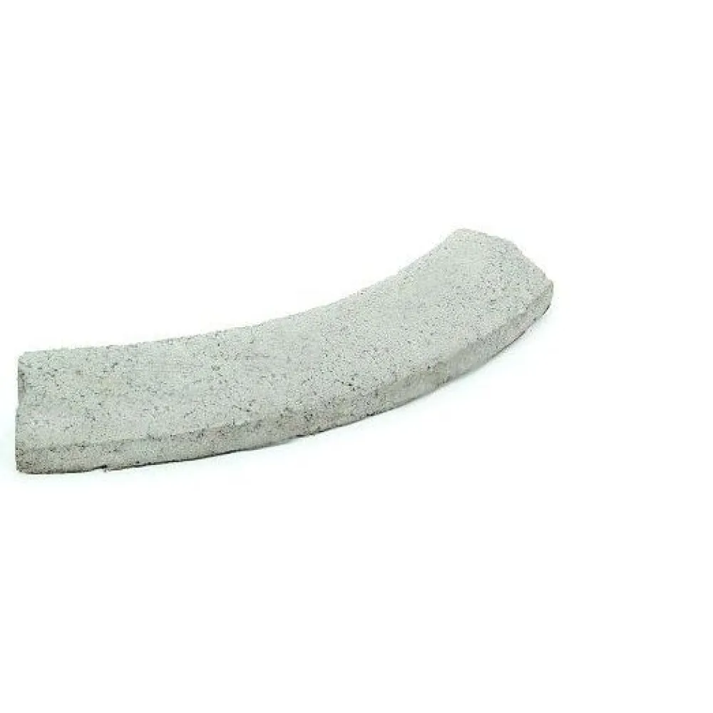 Outlet Rudus Liimattava reunakivi kaarre R750 kupera 589x130x80 mm sileä harmaa