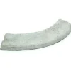 Clearance Rudus Liimattava reunakivi kaarre R500 kupera 500x130x80 mm sileä harmaa