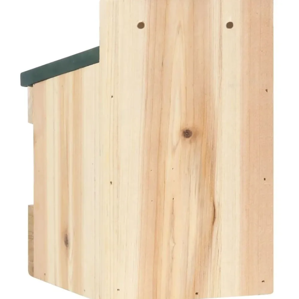 Best FinePRICE Linnunpöntöt 4 kpl 12x16x20 cm kuusi