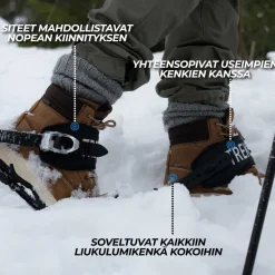 New Trekker Liukulumikengän siteet