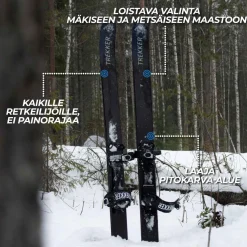 Outlet Trekker Liukulumikengät 160cm