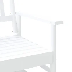 FinePRICE Liukupenkki musta 118x70x104,5 cm täysi haapa (08866)