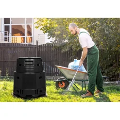 Greenline Lämminkomposti Master 375 L -15°C musta