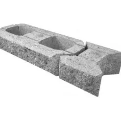 Best Lakka Rakennustuotteet Lohkomuurikivipari Lakka 480x200x100 mm ja 80x200x100 mm harmaa