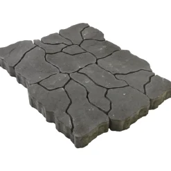 Discount Lakka Rakennustuotteet Loimuliuskekivi Lakka 80 264x490 mm mustavalkoinen