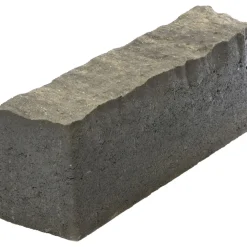 Lakka Rakennustuotteet Loimureunakivi Lakka 100x140x351 mm mustavalkoinen