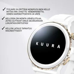 Discount Kuura Älykello Smart Watch Fashion Women FW5, valkoinen