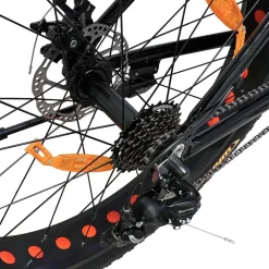 New Swoop Maastopyörä Fatbike Adventurer, 26x4", 21 vaihdetta, musta