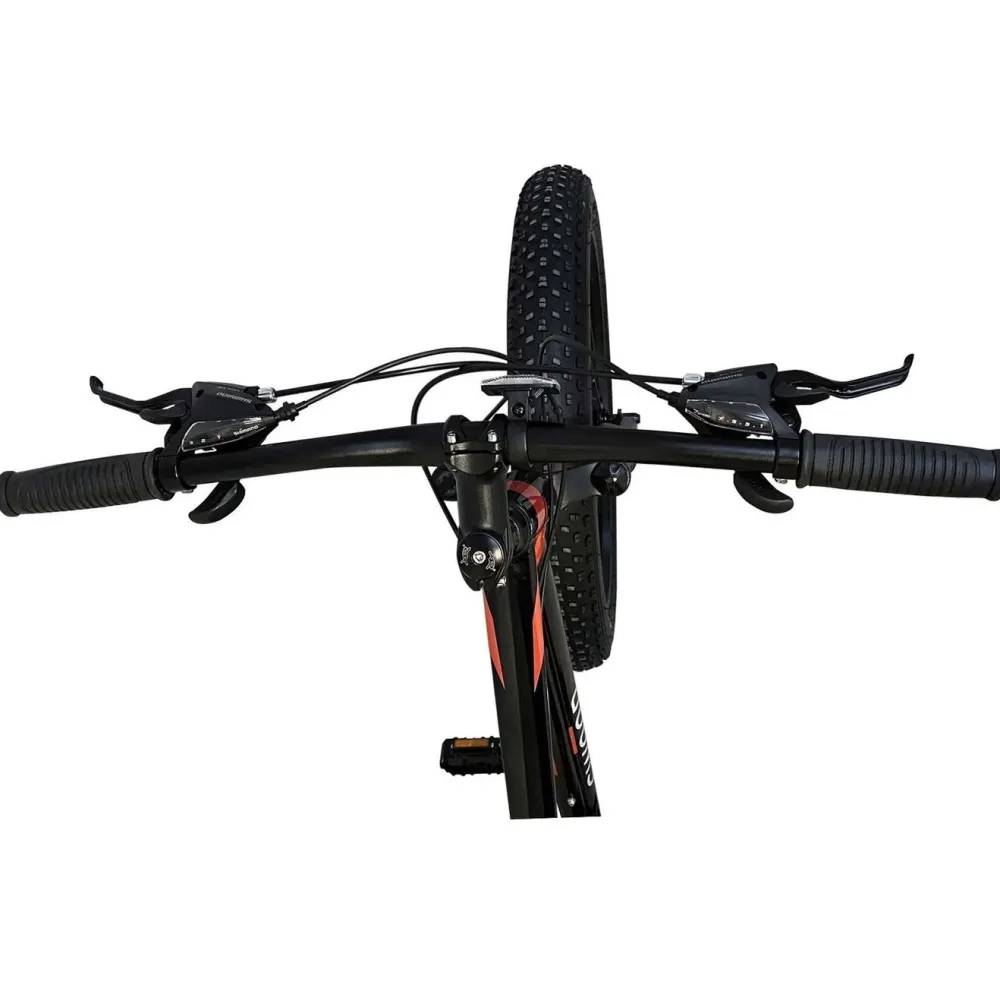 New Swoop Maastopyörä Fatbike Adventurer, 26x4", 21 vaihdetta, musta