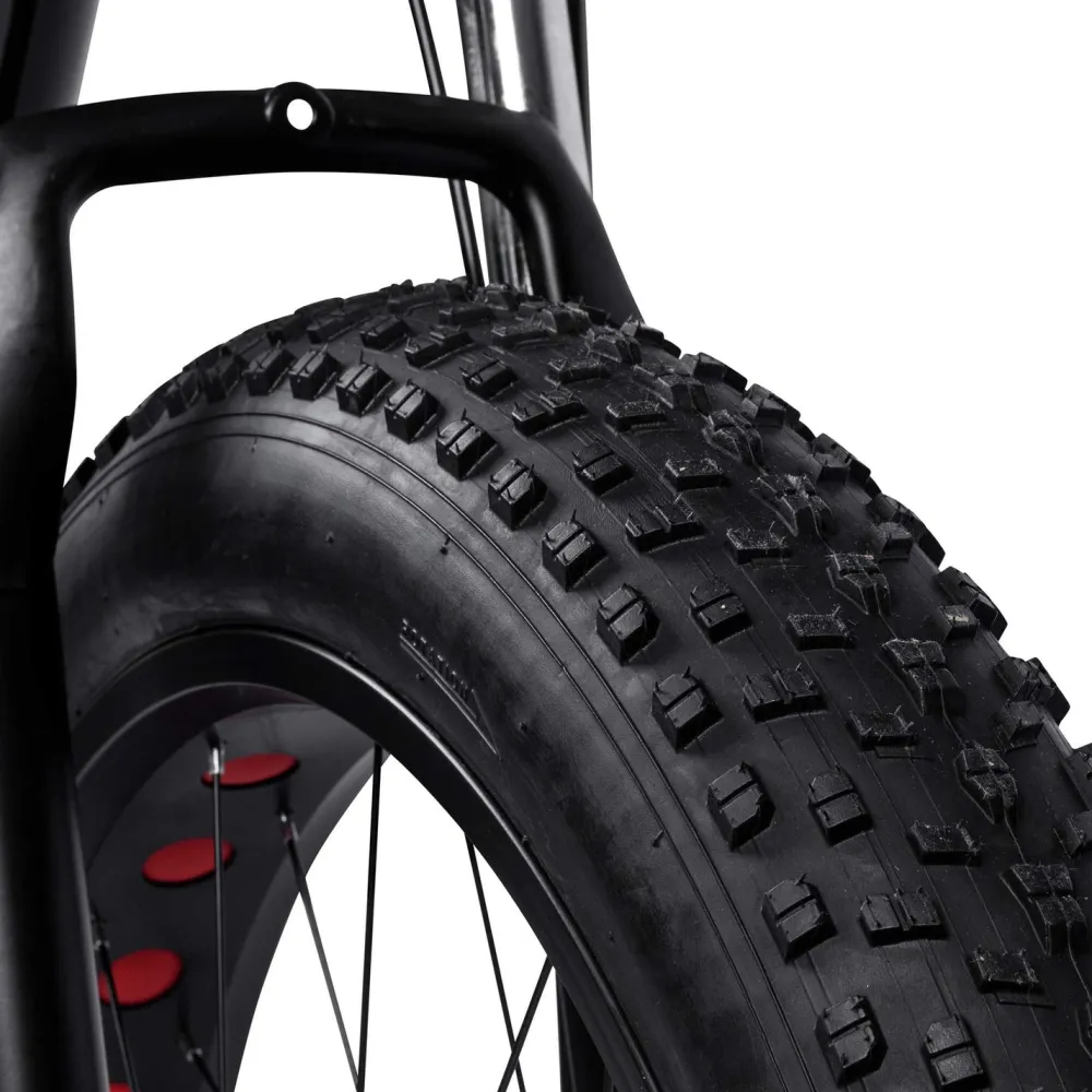 New Swoop Maastopyörä Fatbike Adventurer, 26x4", 21 vaihdetta, musta