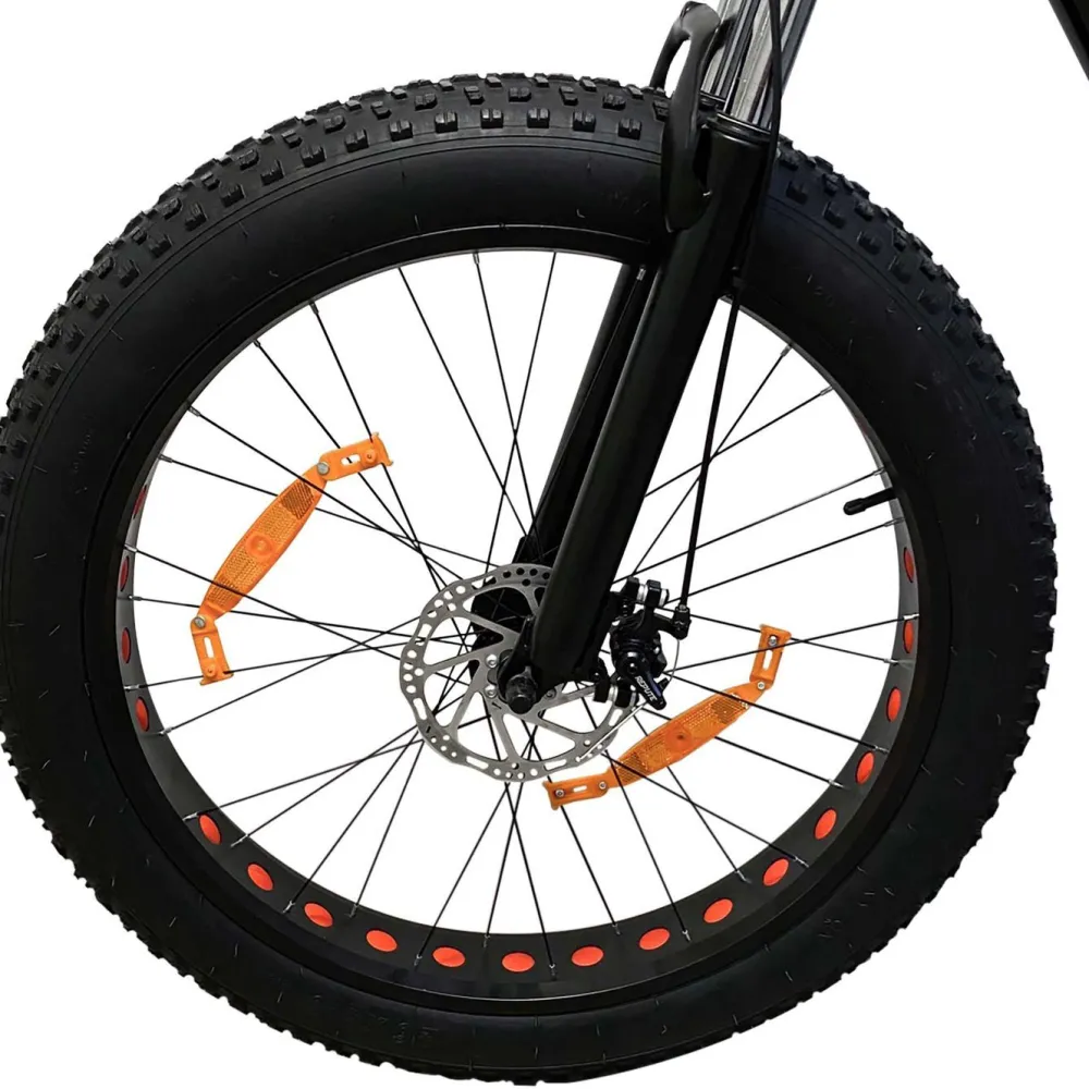 New Swoop Maastopyörä Fatbike Adventurer, 26x4", 21 vaihdetta, musta