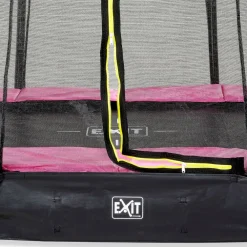 Online Exit Maatrampoliini Silhouette Ground sis. turvaverkko pinkki eri kokoja