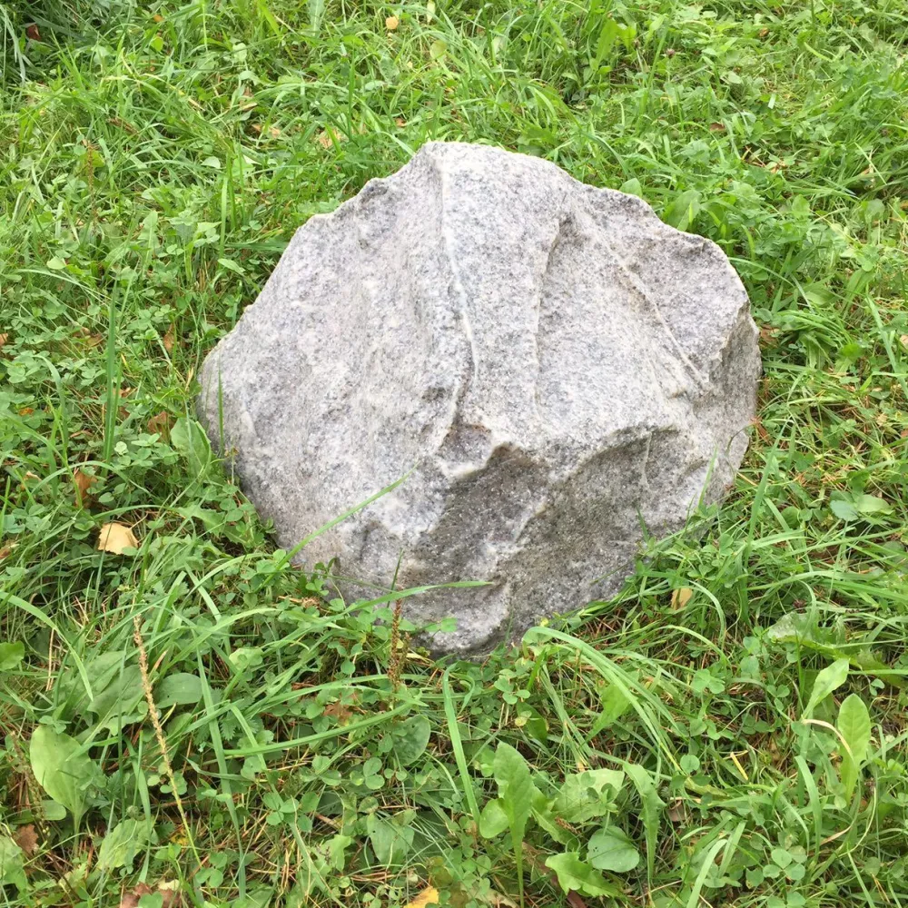Sale Taidekivi Maisemakivi D-30 Ø30cm harmaa lasikuitua