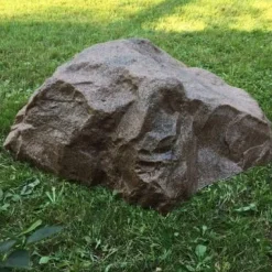 Outlet Taidekivi Maisemakivi D-100 Ø100cm punainen lasikuitua