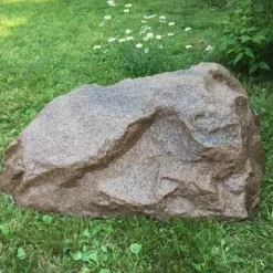 Outlet Taidekivi Maisemakivi D-100 Ø100cm punainen lasikuitua