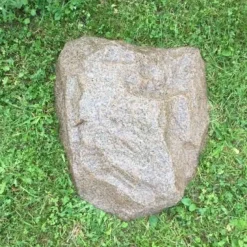 New Taidekivi Maisemakivi D-50 Ø50cm punainen lasikuitua
