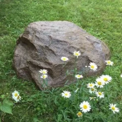 Taidekivi Maisemakivi D-90 Ø90cm punainen lasikuitua
