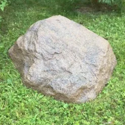 Taidekivi Maisemakivi D-90 Ø90cm punainen lasikuitua