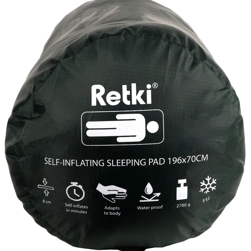 Retki Makuualusta , itsestään täyttyvä, vihreä