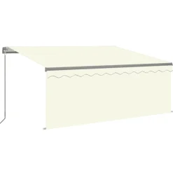 Discount FinePRICE Manuaalisesti kelattava markiisi verhoilla 3x2,5 m kerma